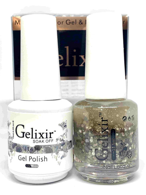 Gelixir Gel Polish & Matching Lacquer- #143