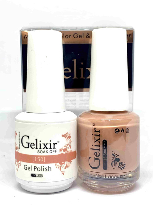 Gelixir Gel Polish & Matching Lacquer- #150