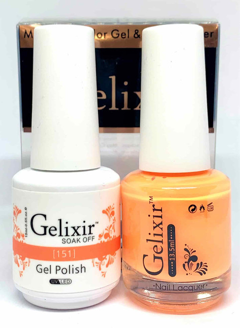 Gelixir Gel Polish & Matching Lacquer- #151