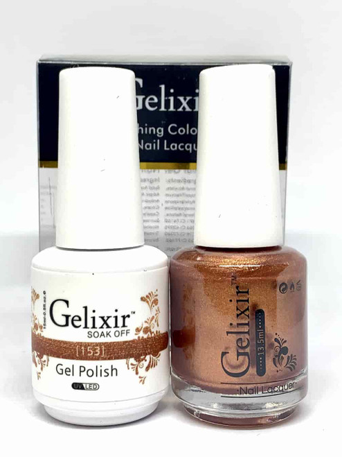 Gelixir Gel Polish & Matching Lacquer- #153