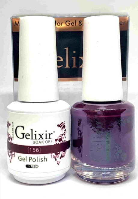 Gelixir Gel Polish & Matching Lacquer- #156