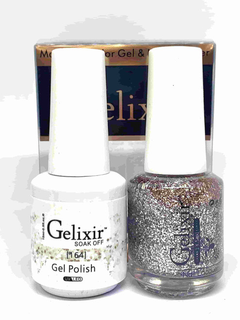 Gelixir Gel Polish & Matching Lacquer- #164