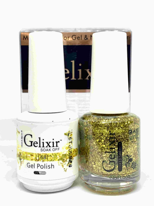 Gelixir Gel Polish & Matching Lacquer- #168