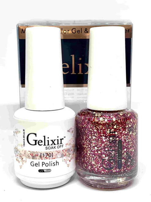 Gelixir Gel Polish & Matching Lacquer- #170