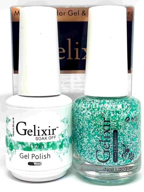 Gelixir Gel Polish & Matching Lacquer- #176