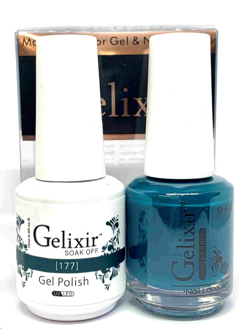 Gelixir Gel Polish & Matching Lacquer- #177