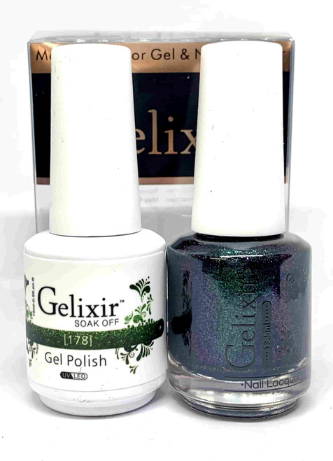 Gelixir Gel Polish & Matching Lacquer- #178