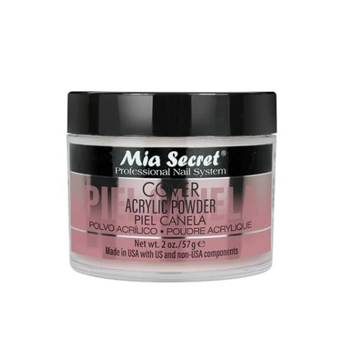 Mia Secret Acrylic Nail Powder- Cover Piel Canela 2oz