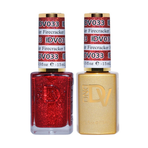 DV033 - Firecracker - DND Gel Polish Duo *DIVA* Collections