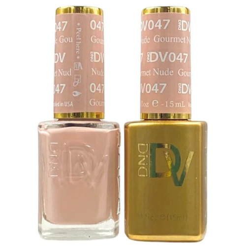 DV047 - Gourmet Nude - DND Gel Polish Duo *DIVA* Collections