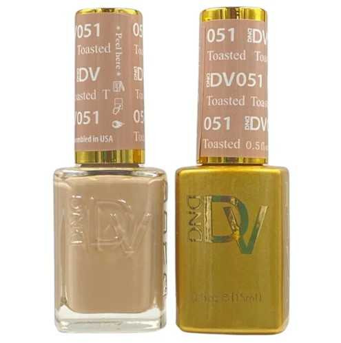 DV051 Toasted - DND Gel Polish Duo *DIVA* Collections