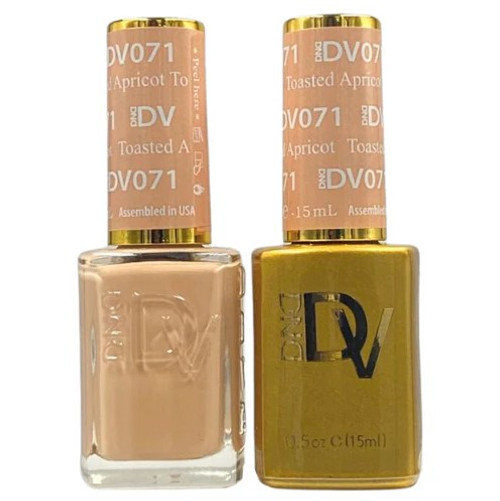DV071 - Toasted Apricot - DND Gel Polish Duo *DIVA* Collections