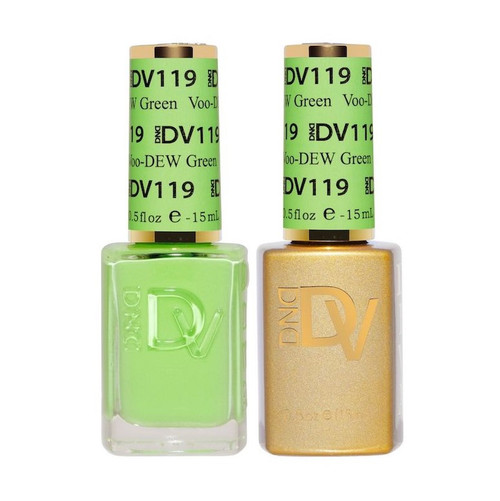 DV119 - Voo-DEW Green - DND Gel Polish Duo *DIVA* Collections