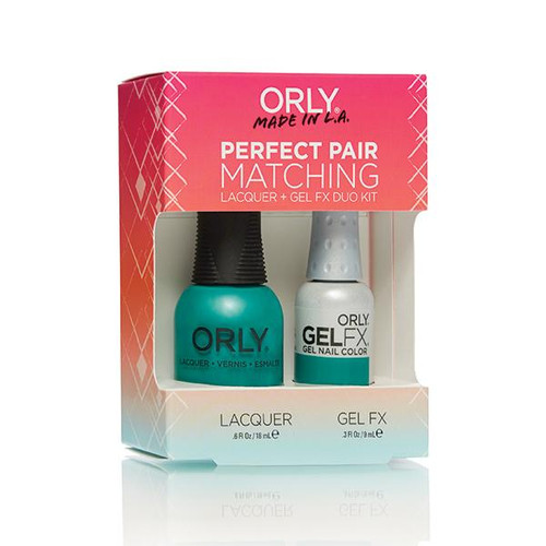 ORLY GELFX Perfect Pair- GREEN WITH ENVY