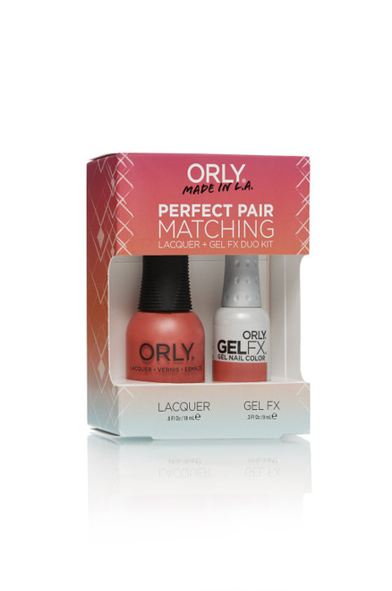 ORLY GELFX Perfect Pair- TERRACOTTA