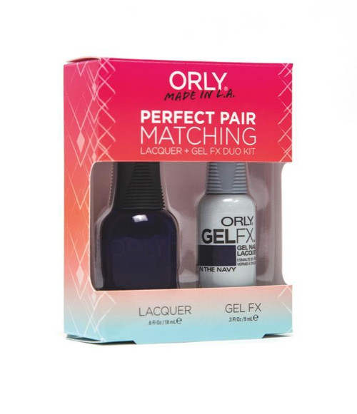 ORLY GELFX Perfect Pair- IN THE NAVY