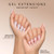 Kiara Sky Natural Gel Extensions Tips - Coffin Short
