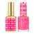 DC Duo #014 Tulip Pink- Gel Polish & Matching Lacquer DC Gel & Lacquer Duo