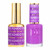 DC Duo #024 Purple Flower- Gel Polish & Matching Lacquer DC Gel & Lacquer Duo