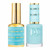 DC Duo #126 Beautiful Teal- Gel Polish & Matching Lacquer DC Gel & Lacquer Duo