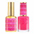 DC Duo #277 Fluorescent Pink- Gel Polish & Matching Lacquer DC Gel & Lacquer Duo
