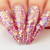 Kiara Sky 3D Glitters Sprinkle on #243 Pink It Up