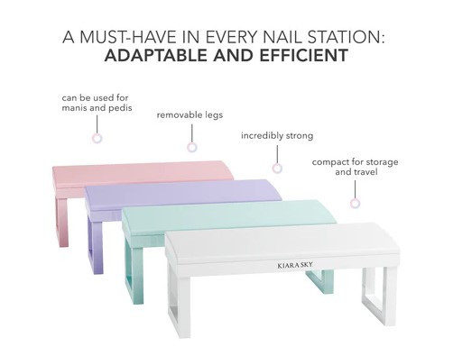 Kiara Sky Nail Arm Rest - PINK