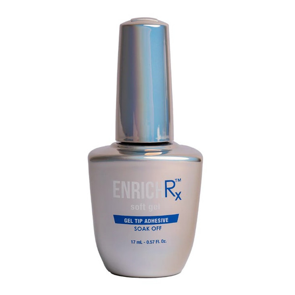 KUPA ENRICHRx™ SOFT GEL TIP ADHESIVE - SOAK-OFF - 0.57 FL.OZ