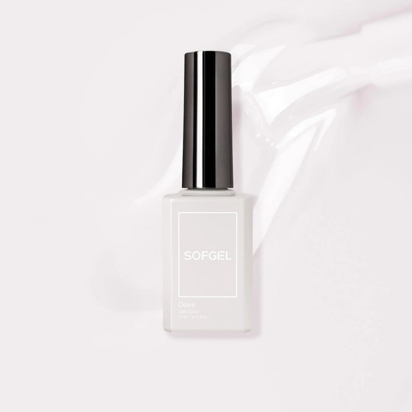 Sofgel Nail Gel Color - Dove 0.5oz/15ml
