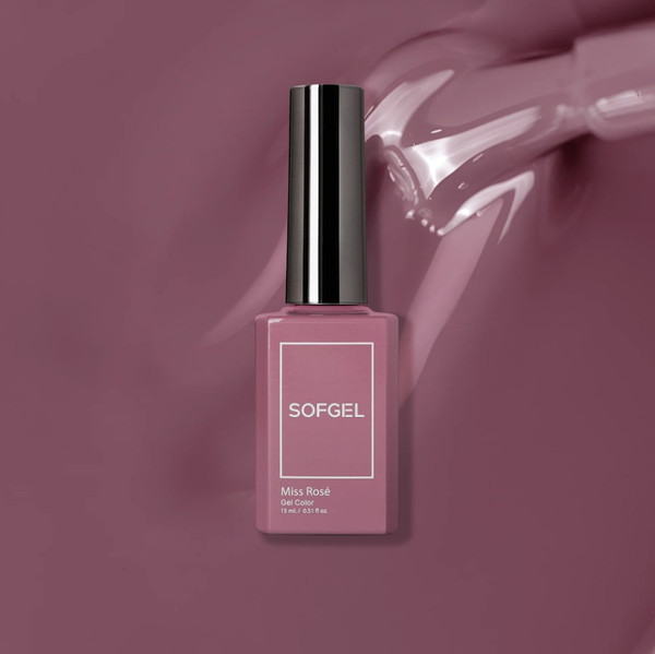 Sofgel Nail Gel Color - Miss Rosé 0.5oz/15ml