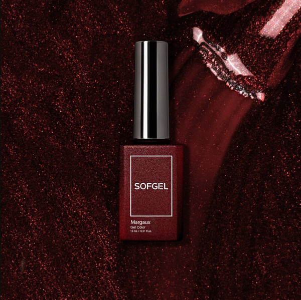 Sofgel Nail Gel Color - Margaux 0.5oz/15ml
