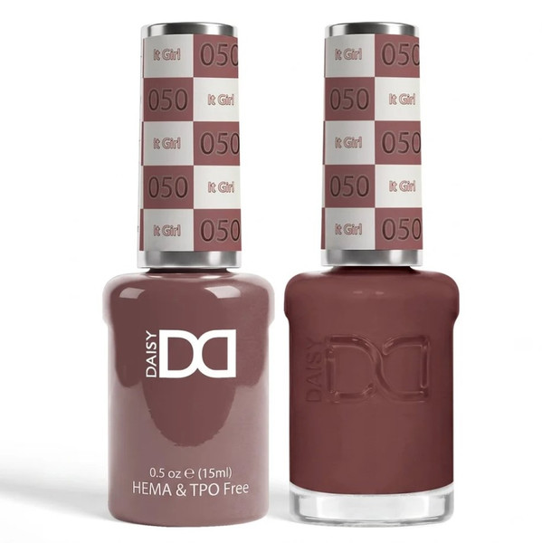 DND Hema & TPO Free Gel Polish & Lacquer - 050 It Girl