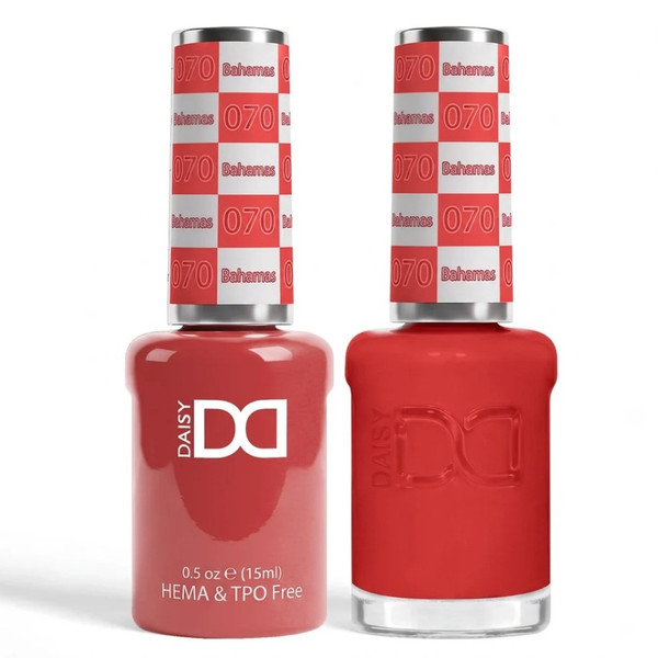 DND Hema & TPO Free Gel Polish & Lacquer - 070 Bahamas