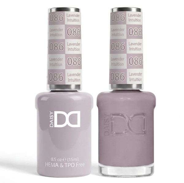 DND Hema & TPO Free Gel Polish & Lacquer - 086 Lavender Intuition