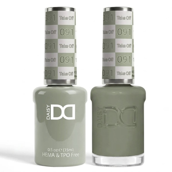 DND Hema & TPO Free Gel Polish & Lacquer - 091 Take Off