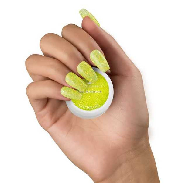 Light Elegance Glitter Gel- Bad Banana 10ml