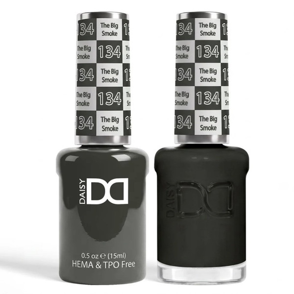DND Hema & TPO Free Gel Polish & Lacquer - 134 The Big Smoke