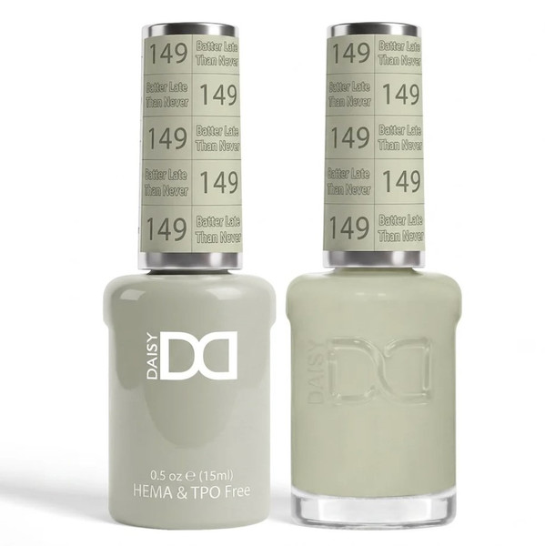 DND Hema & TPO Free Gel Polish & Lacquer - 149 Better Late Than Never