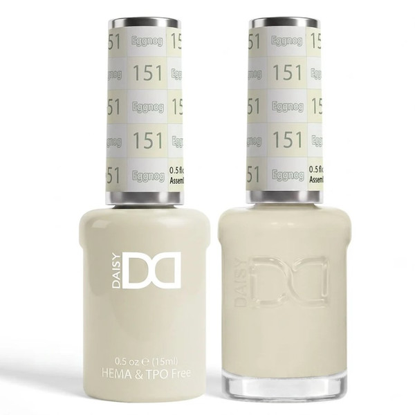 DND Hema & TPO Free Gel Polish & Lacquer - 151 Eggnog