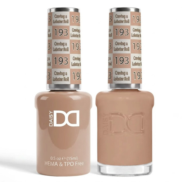 DND Hema & TPO Free Gel Polish & Lacquer - 193 Craving A Lobster Roll