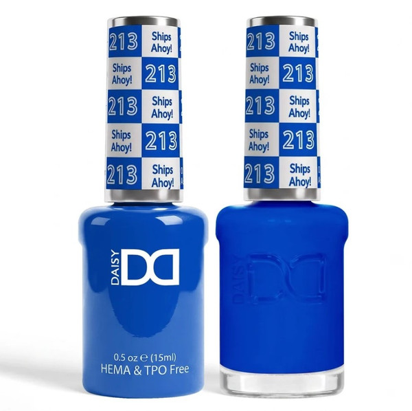 DND Hema & TPO Free Gel Polish & Lacquer - 213 Ships Ahoy!