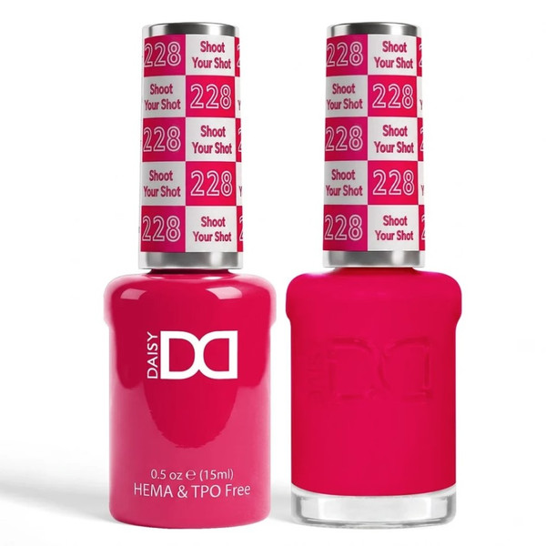 DND Hema & TPO Free Gel Polish & Lacquer - 228 Shoot Your Shot