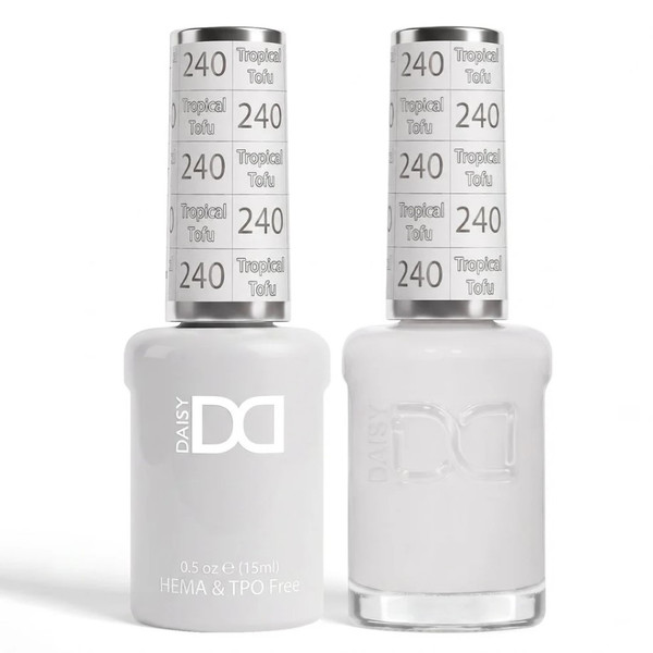 DND Hema & TPO Free Gel Polish & Lacquer - 240 Tropical Tofu
