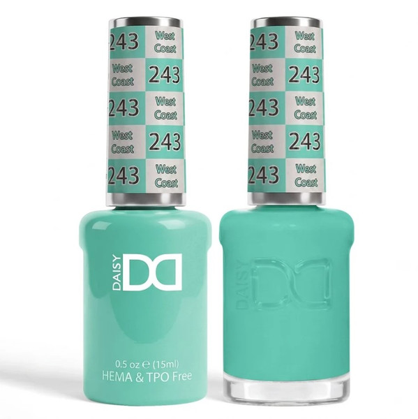 DND Hema & TPO Free Gel Polish & Lacquer - 243 West Coast