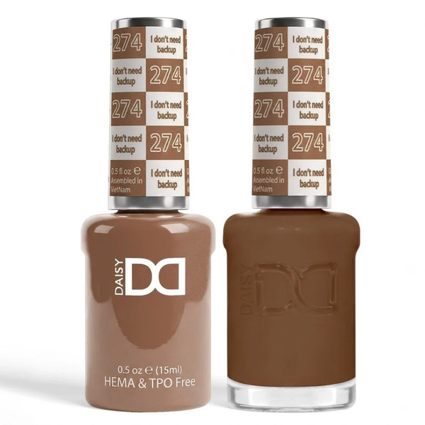DND Hema & TPO Free Gel Polish & Lacquer - 274 I Don't Need Backup