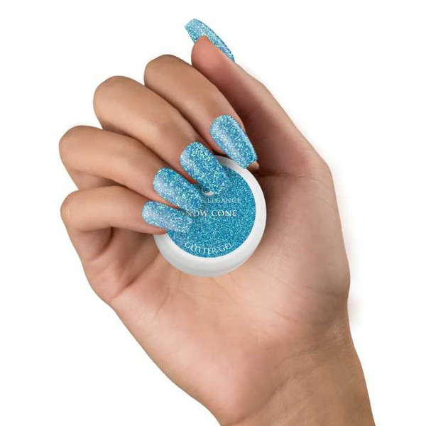 Light Elegance Glitter Gel- Snow Cone 10ml LIGHT ELEGANCE GLITTER GEL
