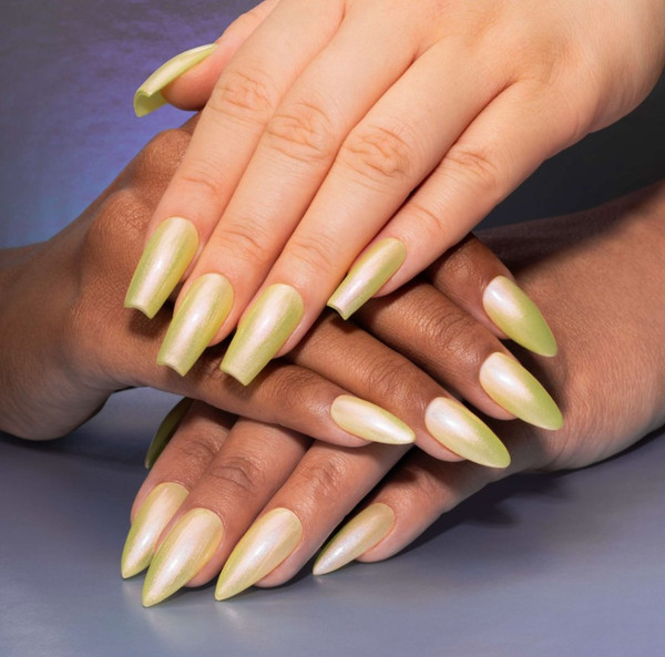 Aprés Prismatic Gel - Pearlescent Shade - P13 Limenapped