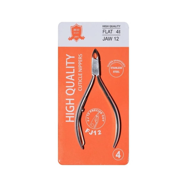 DND's stainless steel cuticle nipper - Flat Jaw