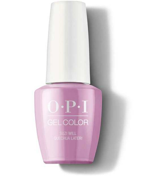OPI Gel Color- Suzi Will Quechua Later! O.P.I Gel Color
