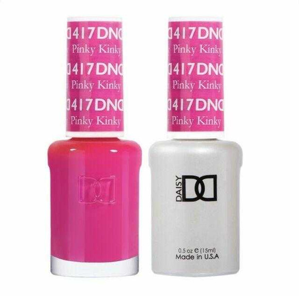 DND Gel & Matching Lacquer- 417 PINKY KINKY DND Gel & Matching Lacquer